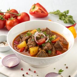 Traditional Sofrito Beef Stew from Corfu Recipe