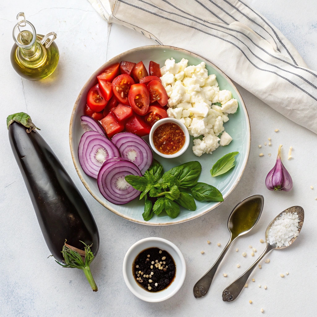 Ingredients for Mediterranean Pasta Delight