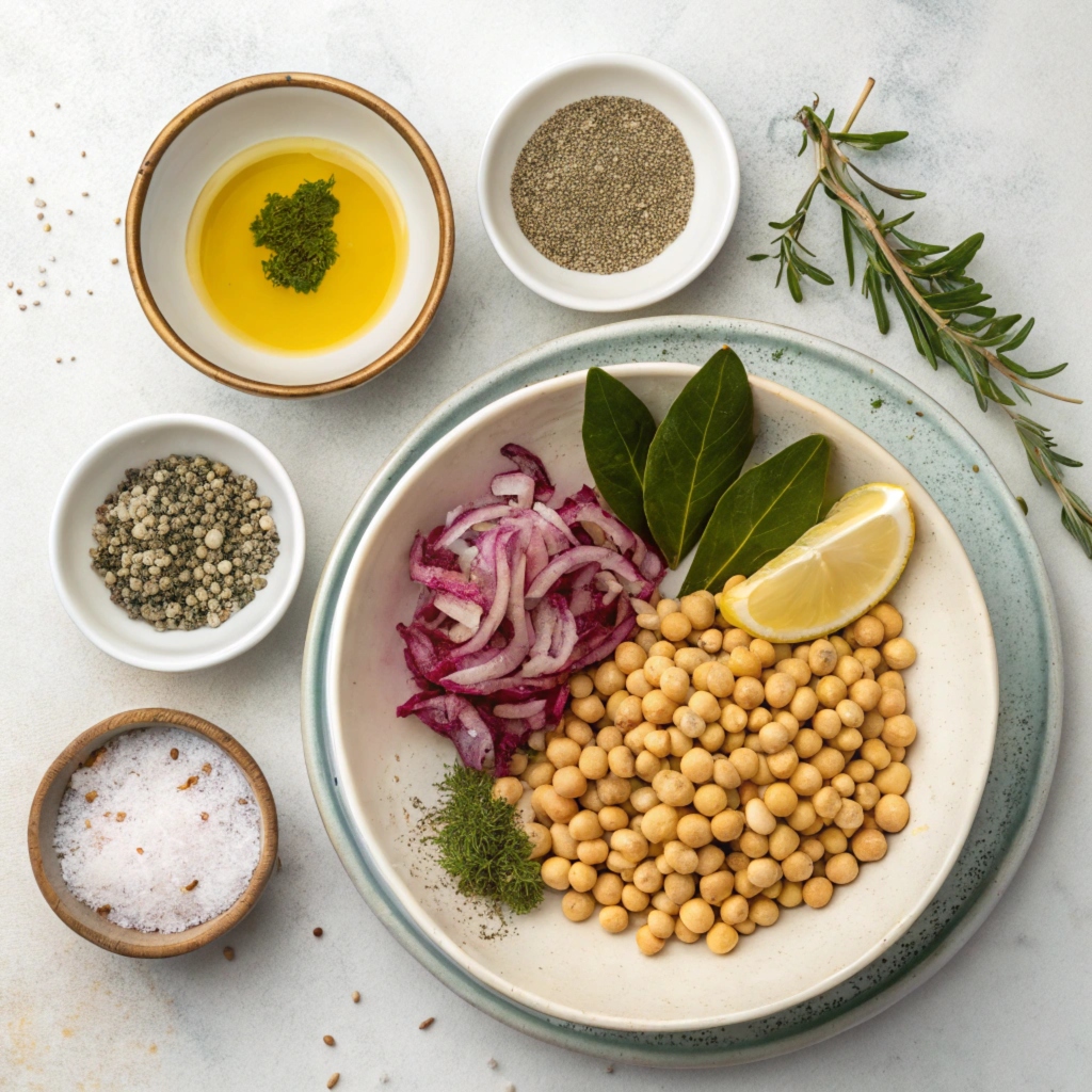 Greek Chickpea soup (Revithia) Ingredients