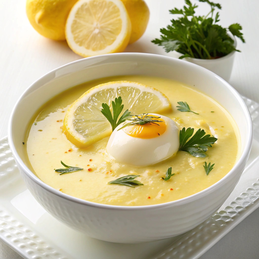 The traditional Egg-lemon sauce (Greek Avgolemono) recipe