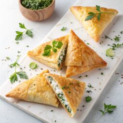 Greek Feta Cheese Pies (Tiropitakia) Recipe