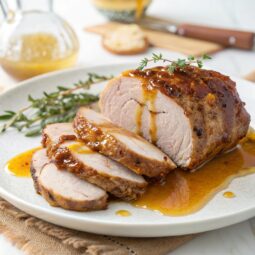 Greek style Roast Pork with Honey Sauce Recipe