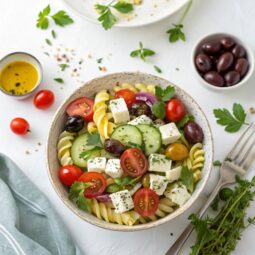 Greek Pasta Salad Recipe