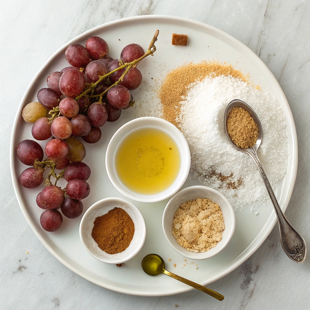 Ingredients for Greek Moustokouloura