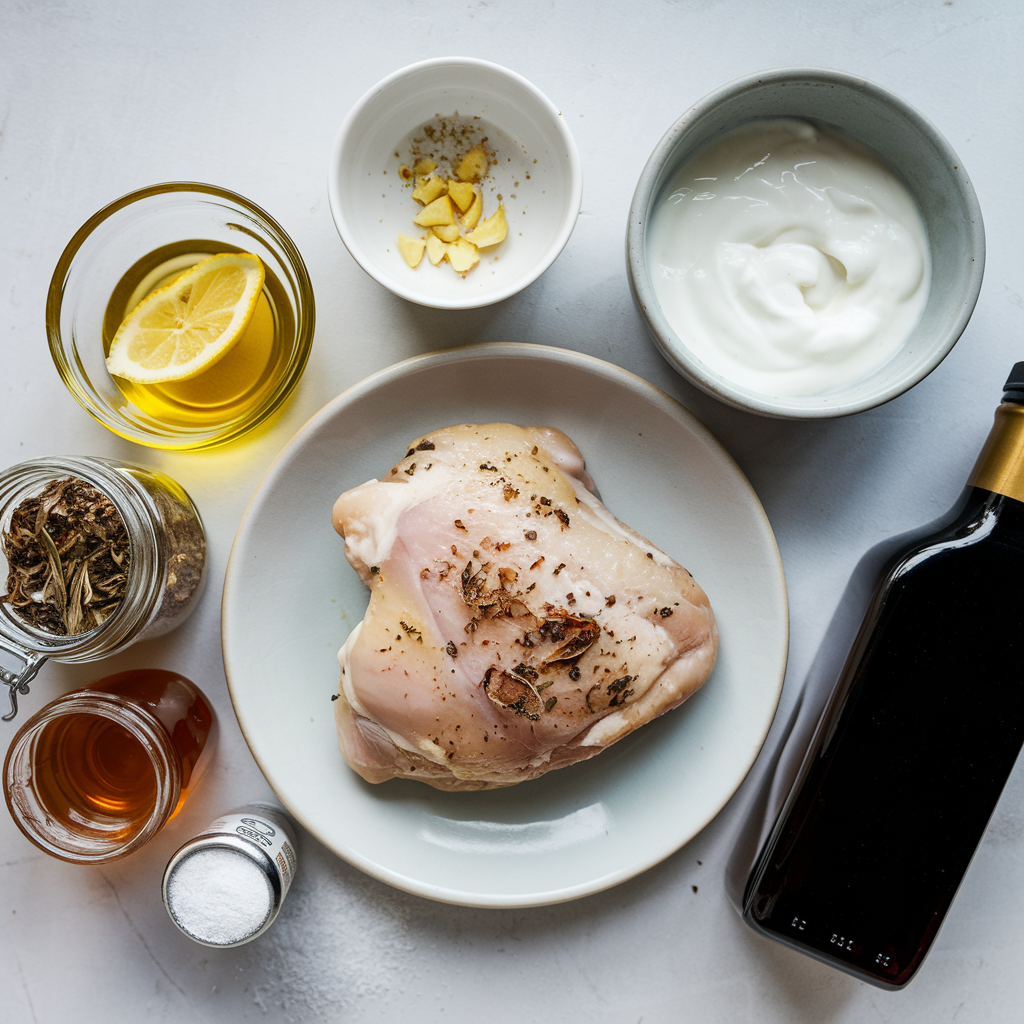 Ingredients For the Greek Chicken Marinade