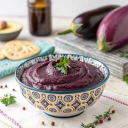 Melitzanosalata (Traditional Greek Eggplant dip) Recipe