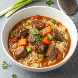 Giouvetsi (Greek Beef stew with Orzo pasta) Recipe