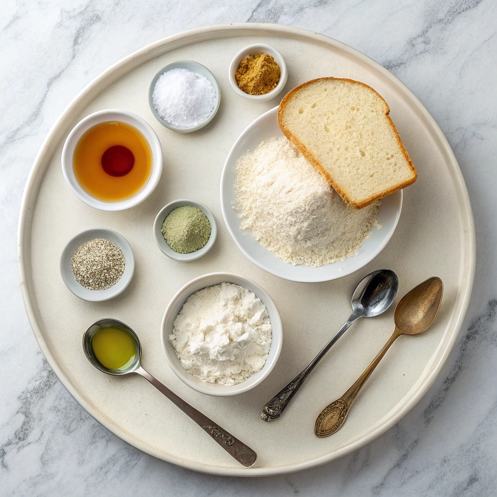 Simple No-Knead Bread Ingredients