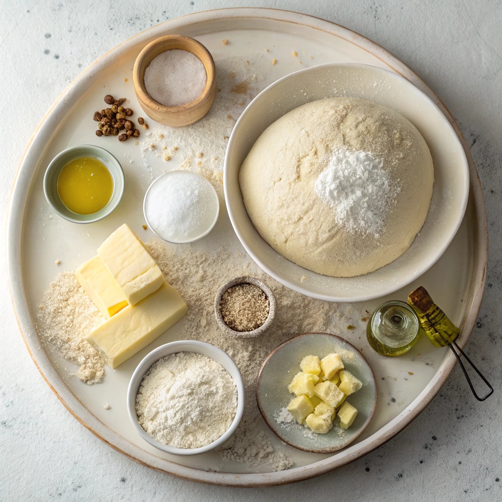 Ingredients for Sourdough Bread Machine Recipe