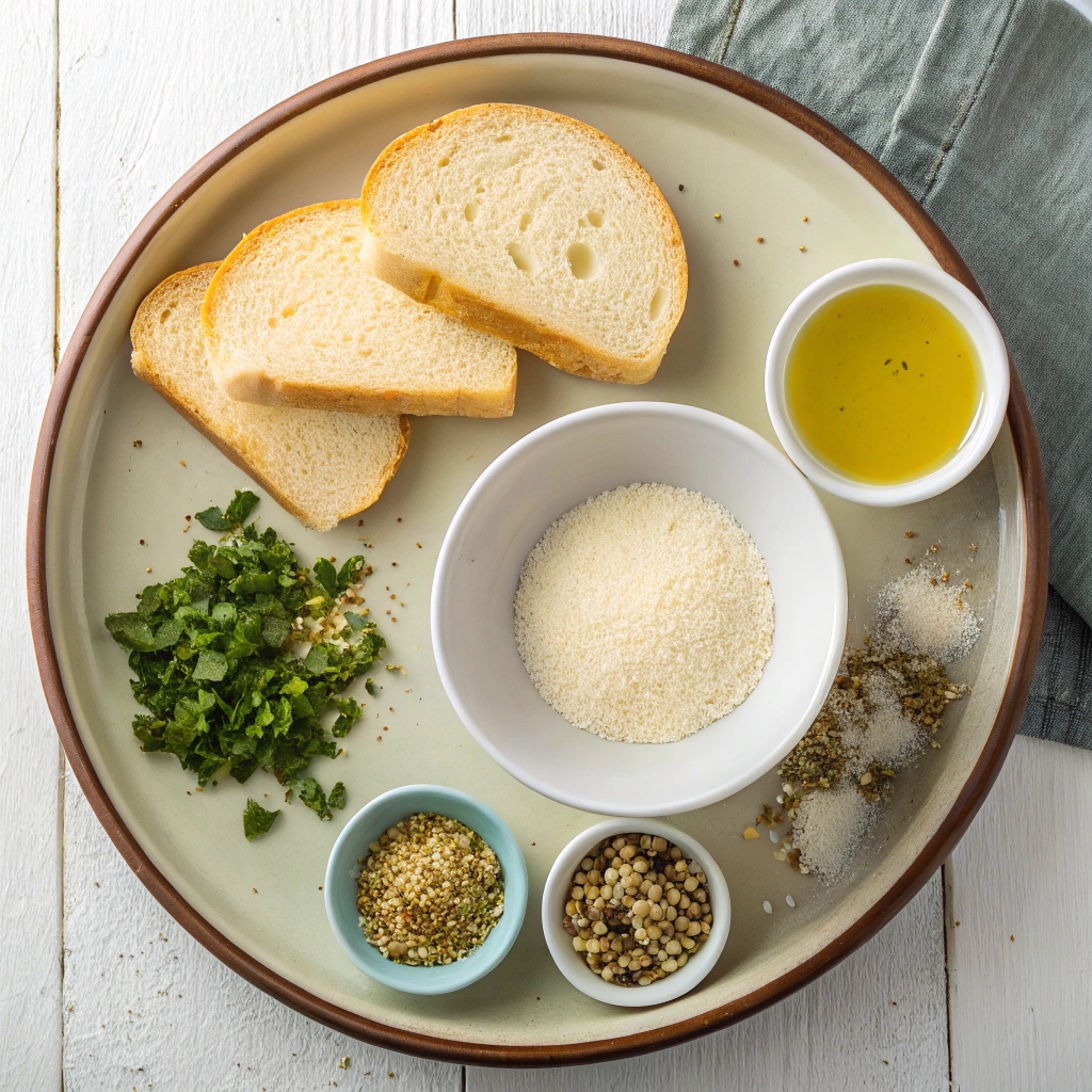 Ingredients for Traditional Lagana (Greek Shrove Monday Bread)