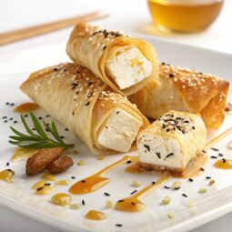 Feta cheese wrapped with Phyllo