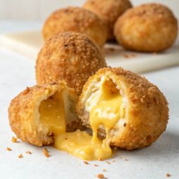 Extra Melty Fried Cheese Ball ! (Tirokroketes) Recipe