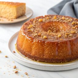 Samali (Extra syrupy Greek Semolina cake with Mastic) Recipe