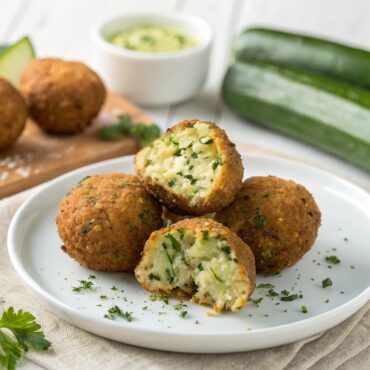 Traditional Greek Kolokithokeftedes (Fried Zucchini/Courgette Balls) Recipe