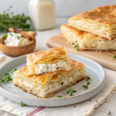 Traditional Tiropita (Greek cheese Pie with feta) Recipe