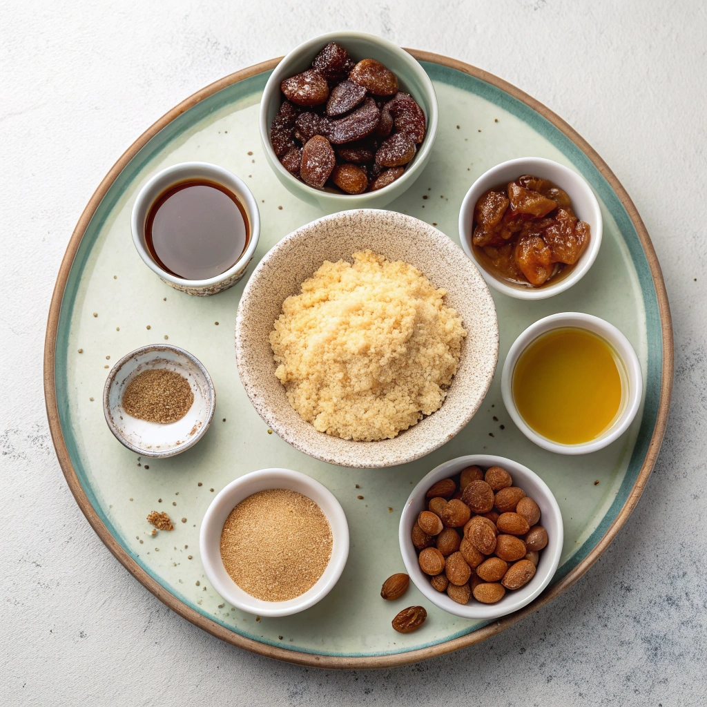 Ingredients for Greek Halva