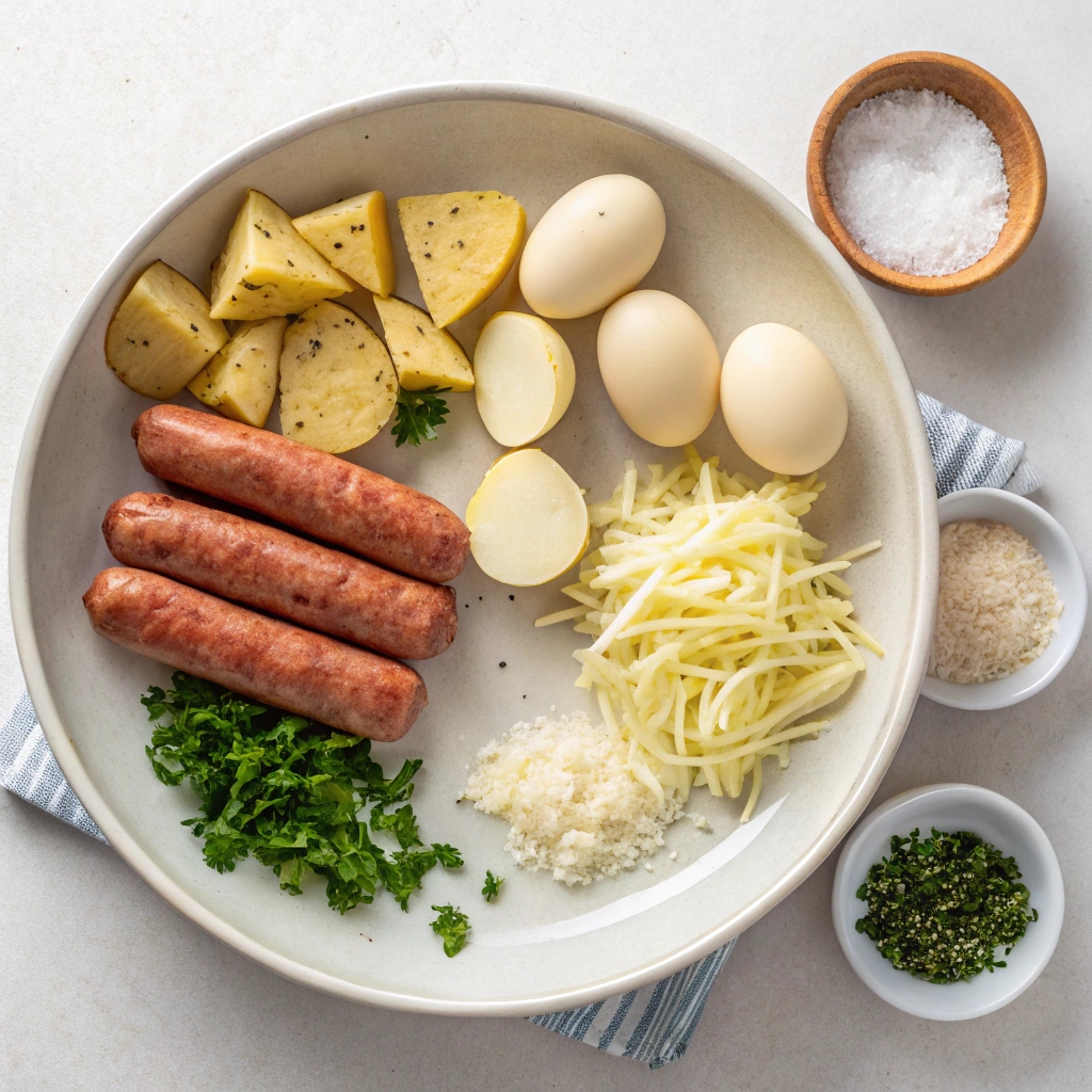 Ingredients for Greek Froutalia