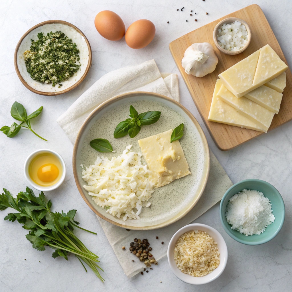 Ingredients for Traditional Tiropita