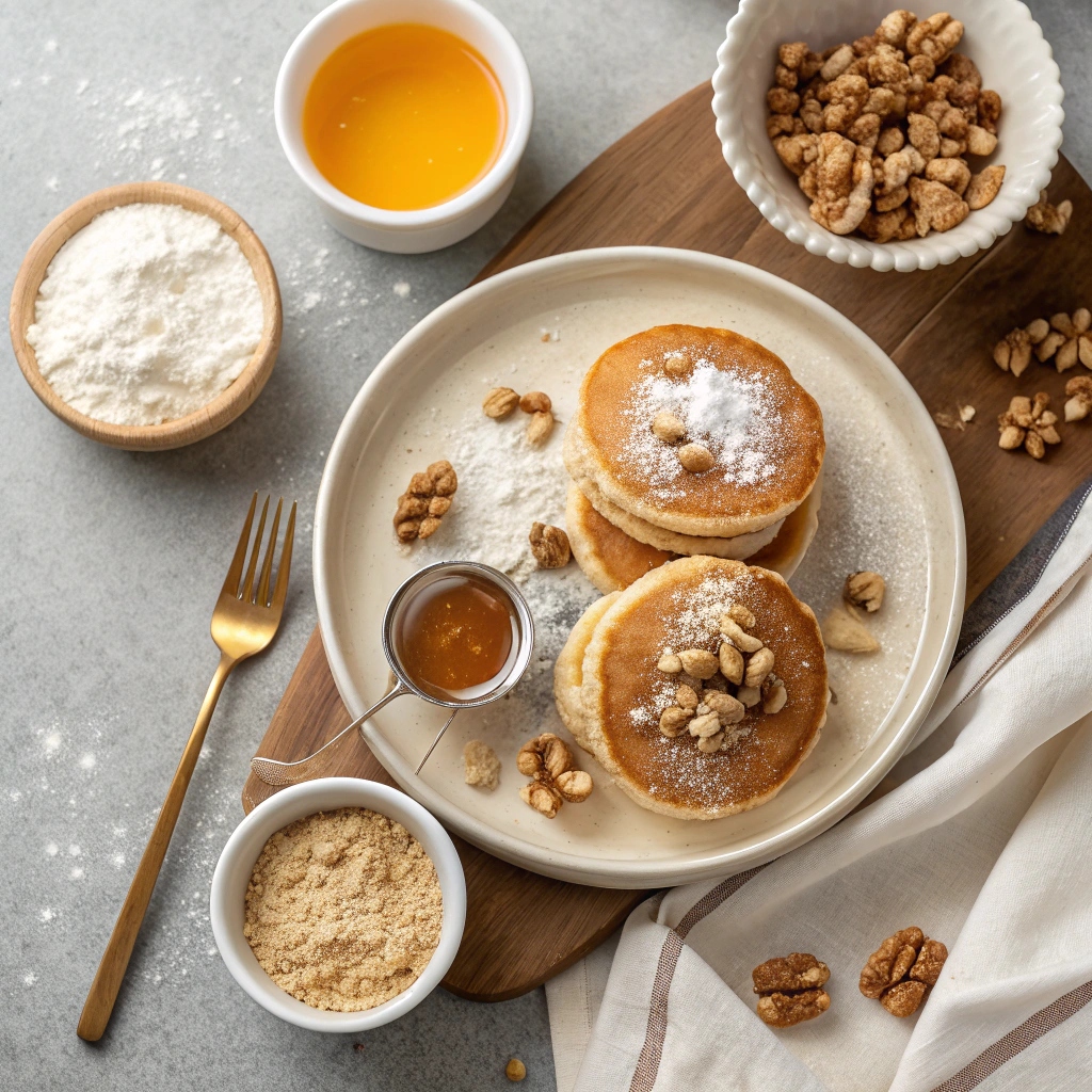 Ingredients for Greek-style Pancakes