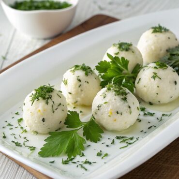 Yogurt Balls with fresh Herbs Recipe